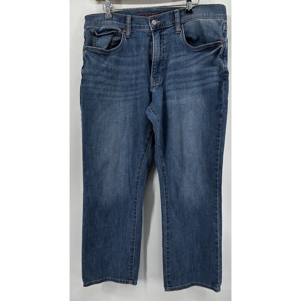 Lucky Brand 223 Straight Front Blue Denim Jeans Men's Size 34x29